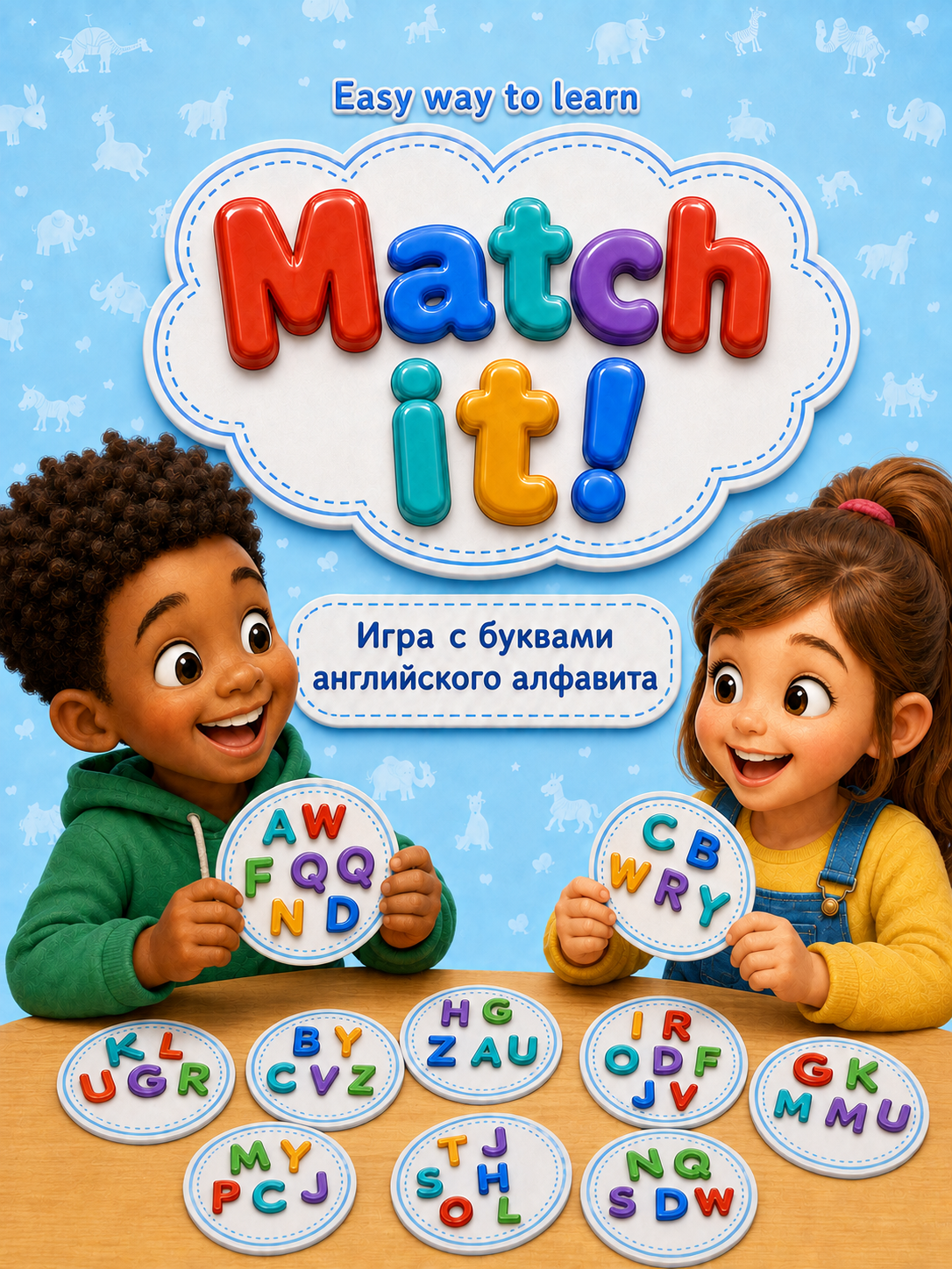 Match it! — играем и учим английский с удовольствием!
